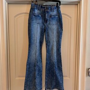 Good Hart flare jeans